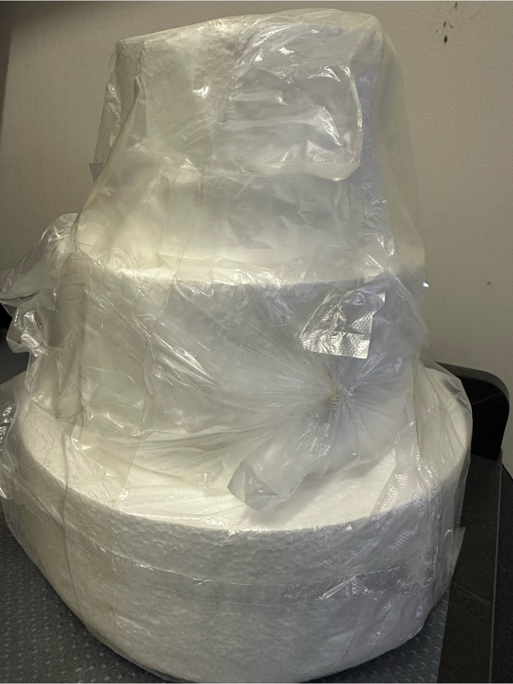 3 Tiers Round Foam Cake Dummies